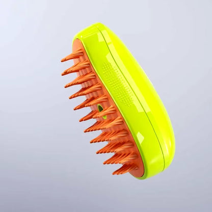 3-In-1 Dog Hair Brush Cat Hair Brush Electric Pet Cleaning Brush Steam Spray Brush Massage Hair Removal Comb anti Flying Brush